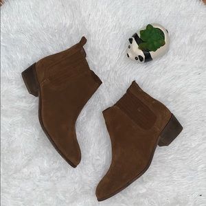 Steve Madden Nylie Suede Boots Leather Brown 9